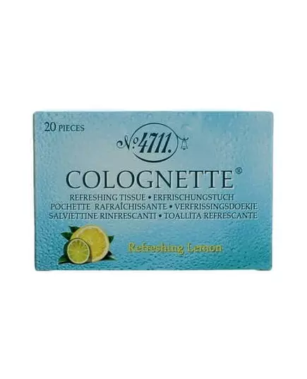 Набір очищувальних серветок 4711 Colognette, 20 штук