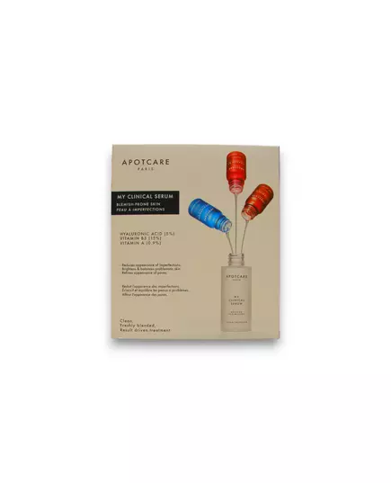 Набір сироваток для обличчя Apotcare My Clinical Serum Set Vitamin B3 Anti-Redness, 10 мл, зображення 2