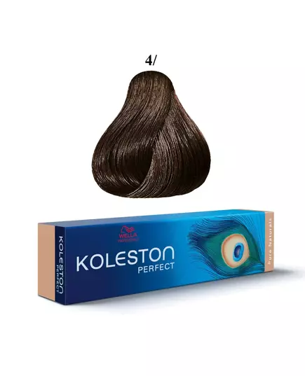 Стойкая краска для волос Wella Professionals Koleston Perfect 4/ Medium Brown, 60 мл