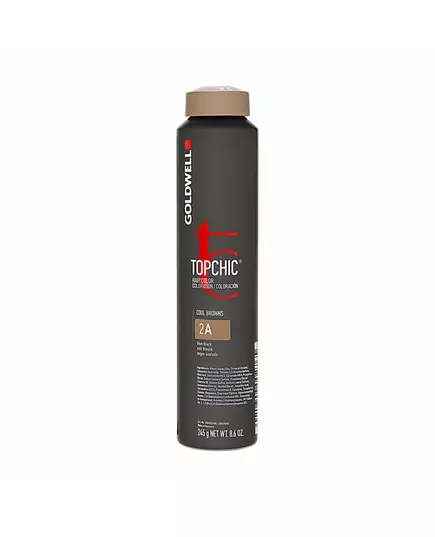 Стойкая краска для волос Goldwell TopChic 2A Blue Black, 250 мл