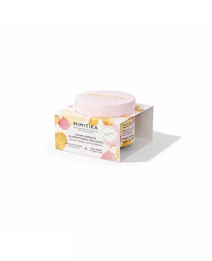 Пищевая добавка для дневной защиты от солнца Mimitika Solar Food Extrait De Tomate & Rose D'Inde, 25 г, изображение 2