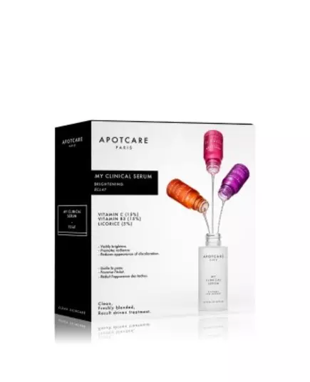Набір сироваток для обличчя Apotcare My Clinical Serum Set Vitamin C, Vitamin B3, Licorice, 3 × 10 мл