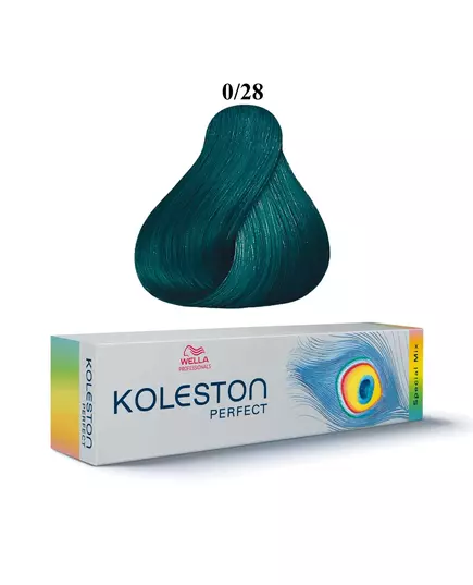 Стойкая краска для волос Wella Professionals Koleston Perfect Special Mix 0/28 Matte Blue, 60 мл