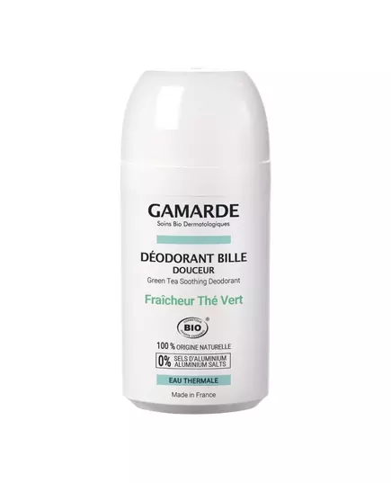 Антиперспирант-дезодорант роликовый для женщин Gamarde Bio Anti-Perspirant Green Tea, 50 мл