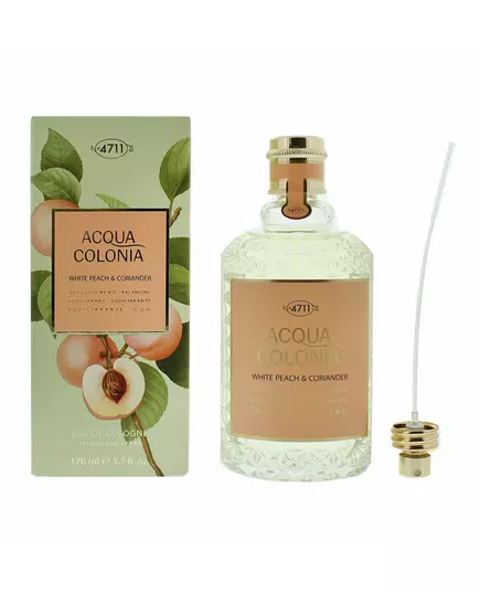 Одеколон унісекс 4711 Acqua Colonia White Peach & Coriander, 170 мл, зображення 3
