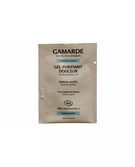 Пробник очищувального гелю для обличчя Gamarde Bio Purifying, 3 мл