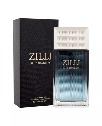 Парфюмерная вода для мужчин Zilli Blue Titanium, 100 мл, изображение 2