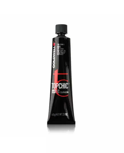 Стійка фарба для волосся Goldwell TopChic 8A Light Ash Blonde, 60 мл
