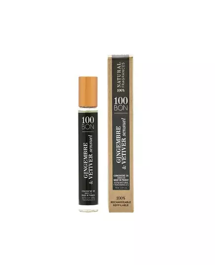 Миниатюра парфюмерной воды унисекс 100 Bon Gingembre & Vetiver Sensuel, 15 мл