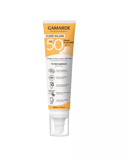 Солнцезащитный крем для лица и тела Gamarde Bio Sun Protection SPF 50, 100 мл