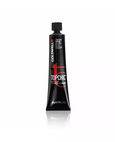 Стійка фарба для волосся Goldwell TopChic 5RB Dark Red Beech, 60 мл