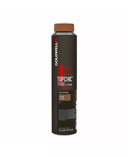 Стойкая краска для волос Goldwell TopChic 7B Medium Blonde Beige, 250 мл