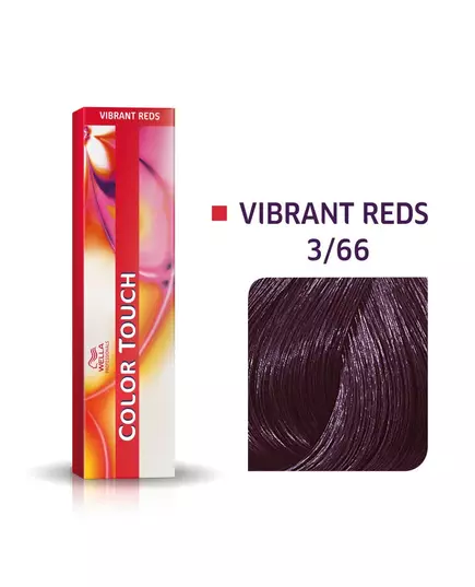Безаміачна напівперманентна фарба для волосся Wella Professionals Color Touch, 60 мл, зображення 3