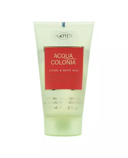 Увлажняющий гель для душа 4711 Acqua Colonia Lychee & White Mint, 75 мл