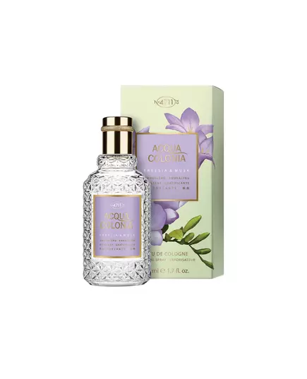 Одеколон унисекс 4711 Acqua Colonia Freesia & Musk, 50 мл, изображение 3