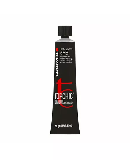 Стійка фарба для волосся Goldwell TopChic 6MB, 60 мл