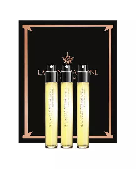 Набір парфумерного екстракту унісекс Laurent Mazzone Black Oud Extreme Amber, 3 × 15 мл