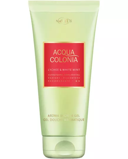 Зволожувальний гель для душу 4711 Acqua Colonia Lychee & White Mint, 200 мл