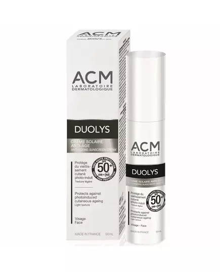 Солнцезащитный крем для лица Laboratoire Acm Duolys Anti-Ageing, SPF 50+, 50 мл, изображение 2