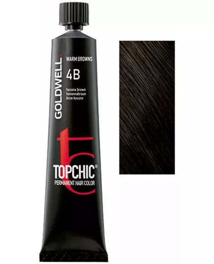 Стійка фарба для волосся Goldwell TopChic 4B Havana Brown, 60 мл