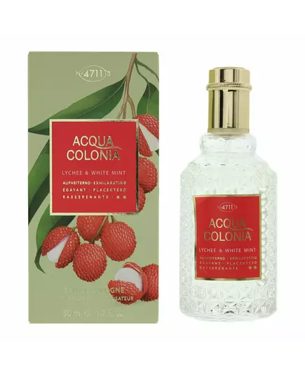 Одеколон унисекс 4711 Acqua Colonia Lychee & White Mint, 50 мл, изображение 2