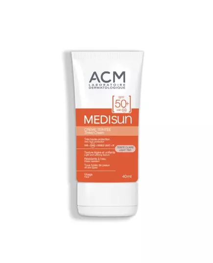 Тонирующий увлажняющий крем Laboratoire Acm Medisun Light, SPF 50+, 40 мл