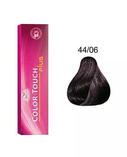 Безаміачна напівперманентна фарба для волосся Wella Professionals Color Touch Plus, 60 мл, зображення 2