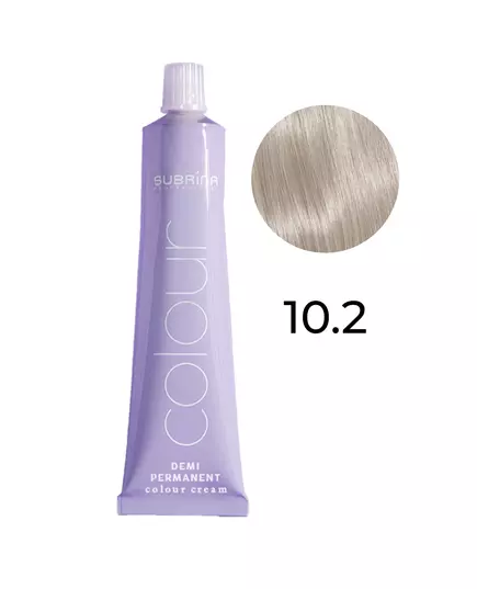 Напівперманентна фарба для волосся Subrina Professional Demi Permanent Colour 10/2 Pearl Blonde, 60 мл