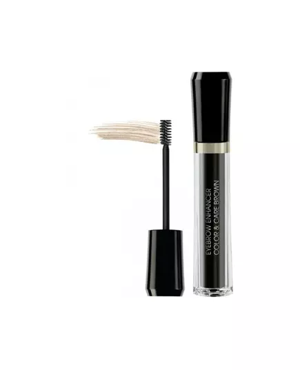Гель для бровей M2 Beauté EYEBROW ENHANCER color & care Brown, 6 мл, изображение 3