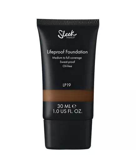 Кремовий тональний крем Sleek MakeUP Lifeproof Oil Free High Cover, Lp19, 30 мл