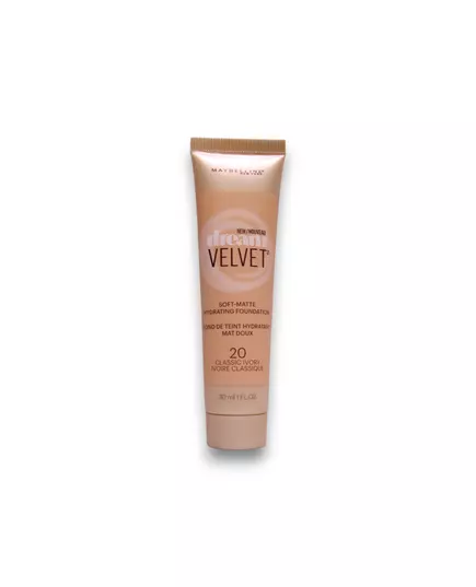 Кремовий тональний крем Maybelline Dream Velvet 20 Classic Ivory, 30 мл