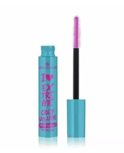 Водостойкая тушь для ресниц Essence I LOVE EXTREME CRAZY VOLUME, 12 мл, изображение 3