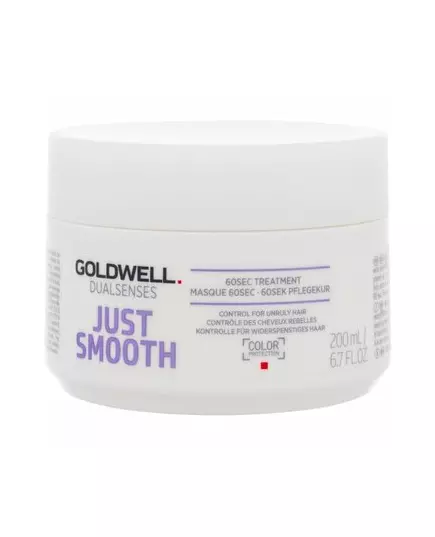 Кремовая маска-уход для волос Goldwell Just Smooth 60 Sec Treatment Weekly, 200 мл