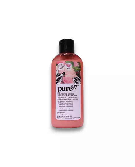 Шампунь для объёма волос Pure97 Rose & Baobab, 200 мл