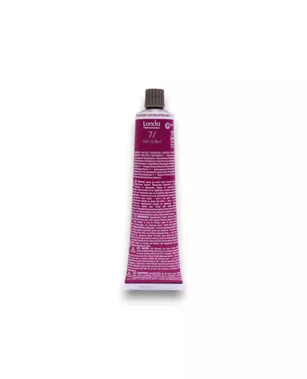 Стойкая краска для волос Londa Professional Londacolor 7/ Medium Blonde, 60 мл