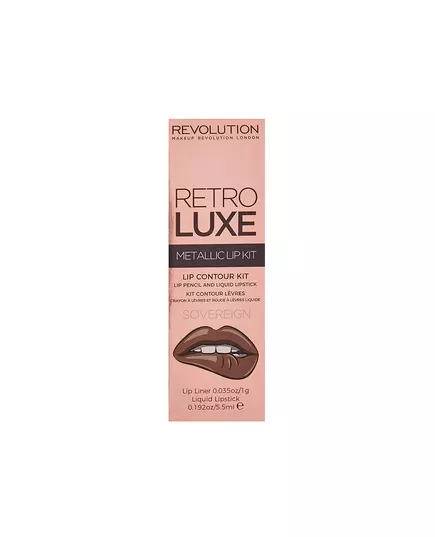 Набор декоративной косметики Makeup Revolution Retro Luxe Sovereign, 5,5 мл