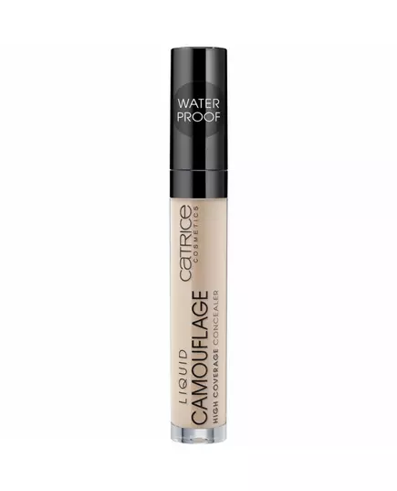 Консилер із високим ступенем покриття Catrice LIQUID CAMOUFLAGE 020-light beige, 5 мл, зображення 2
