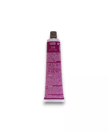 Стойкая краска для волос Londa Professional Londacolor 2/8 Dark Blue, 60 мл