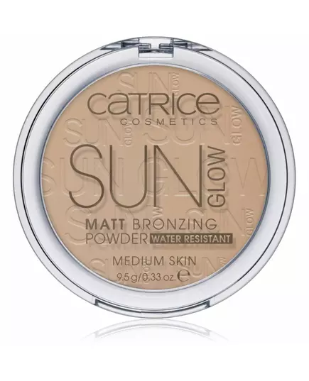Матуюча бронзувальна пудра Catrice SUN GLOW MATT 030-medium bronze, 9,5 г, зображення 2