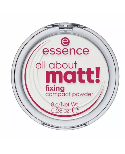 Компактна фіксувальна пудра Essence ALL ABOUT MATT!, 8 г, зображення 2