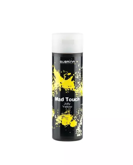 Гель-краска для волос прямого окрашивания Subrina Professional Mad Touch Jolly Yellow, 200 мл