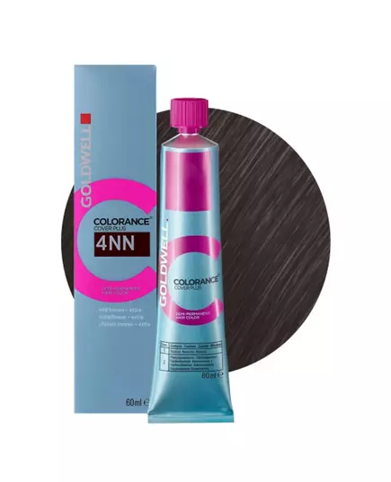 Деми-перманентная краска для волос Goldwell Colorance 4NN Intense Medium Brown, 60 мл