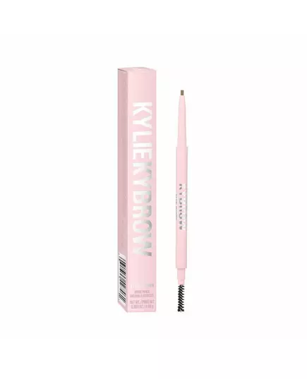 Кремовый карандаш для бровей с кисточкой 2-в-1 Kylie Cosmetics Kybrow Defined 001 Blonde, 0,1 г, изображение 2