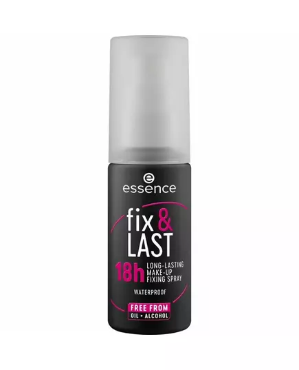 Стійкий фіксувальний спрей для макіяжу Essence FIX & LAST 18H LONG-LASTING, 50 мл