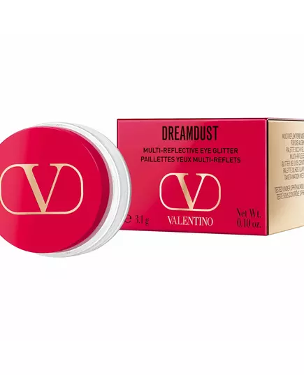 Розсипчасті блискітки для повік Valentino Dreamdust 01 Silver, 3,1 г, зображення 2