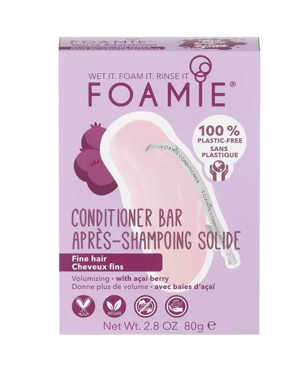 Твёрдый кондиционер для волос Foamie You`re Adorabowl Для объёма, 80 г, изображение 2