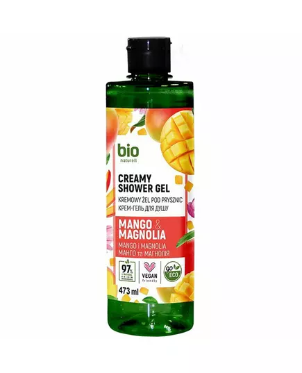 Гель для душа Bio Naturell Mango & Magnolia Для всех типов кожи, 437 мл, изображение 2