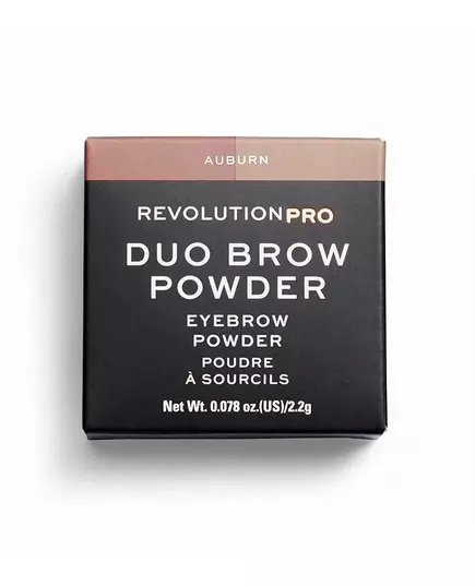 Пудра для брів Makeup Revolution REVOLUTION PRO Auburn, 2,2 г