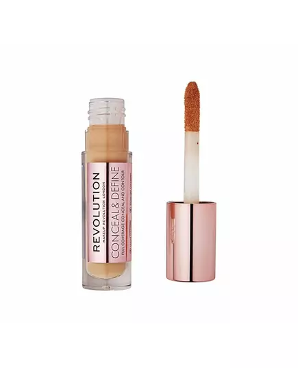 Рідкий консилер Makeup Revolution Conceal & Define C 12, 4 г, зображення 3