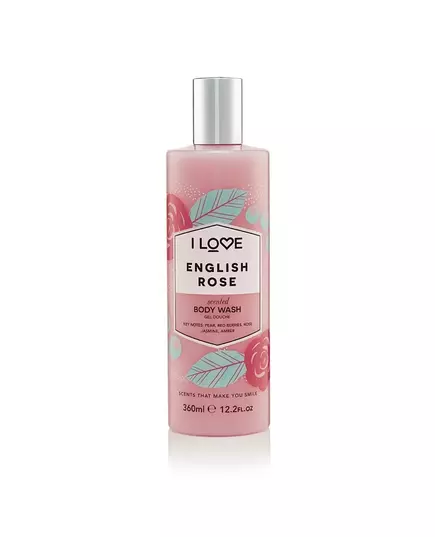 Увлажняющий гель для душа I Love English Rose, 360 мл
